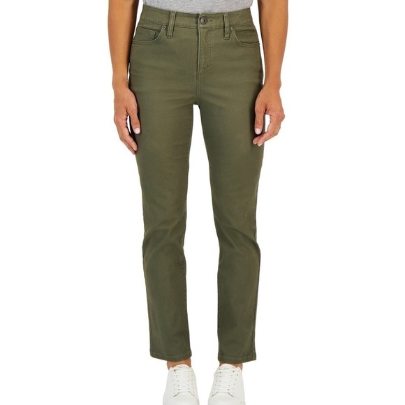 Style & Co - Petite High Rise Natural Straight-Leg Jeans 10P - Picture 1 of 4